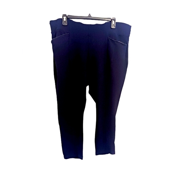 Soho Lady Pants - Soho Lady Black Capris Leggings Size 3X